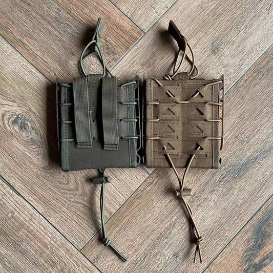 Mag Pouch Open-Top Rifle Mag Pouches and Molle Backpack Airsoft Belt Military Gear