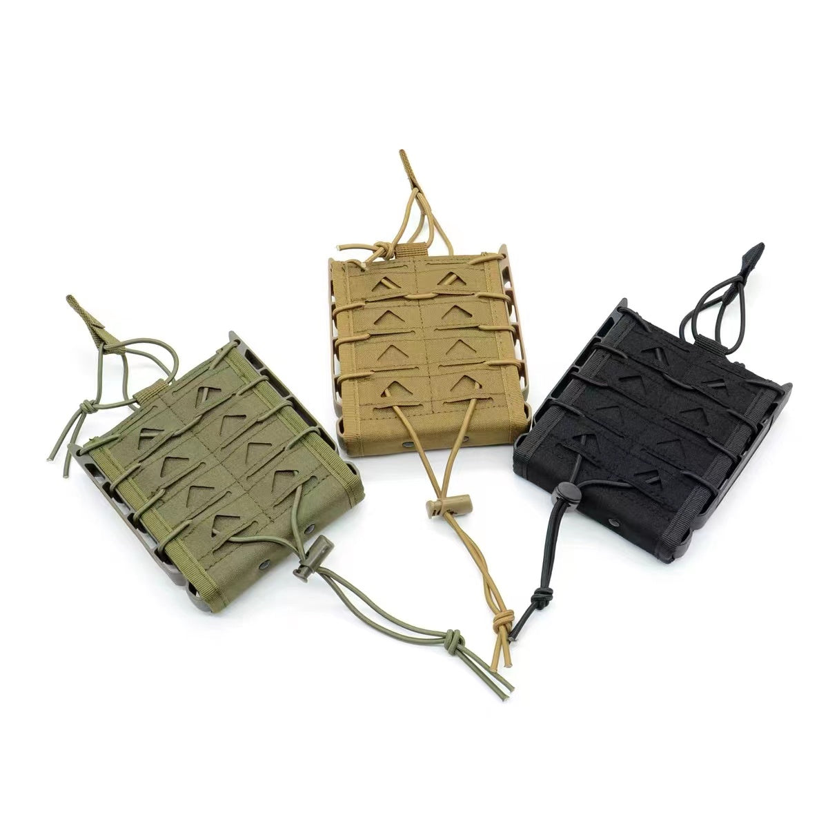 Mag Pouch Open-Top Rifle Mag Pouches and Molle Backpack Airsoft Belt Military Gear