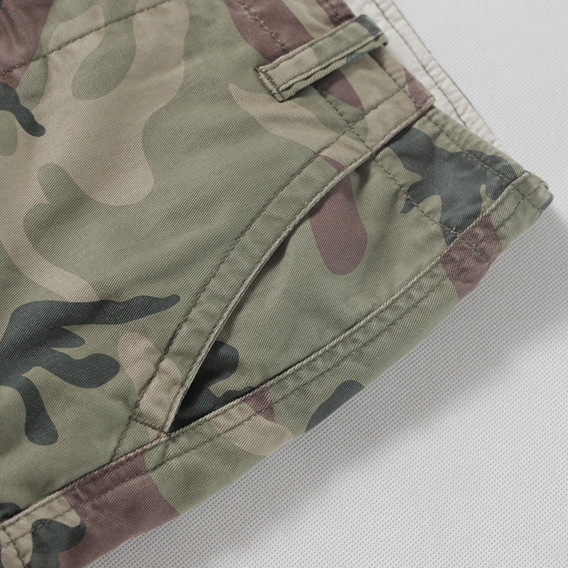 Men's summer camouflage shorts