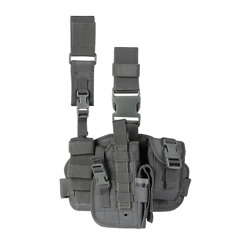 Drop Leg Holster with Magazine Pouch,Right/Left Handed Tactical Thigh Pistol Gun Holster Leg Harness,Glock 19 Holster