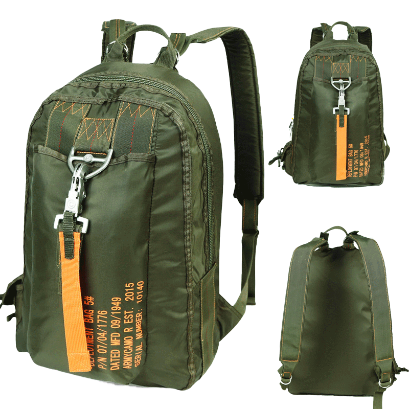 Parachute Style Outdoor Hiking Daypack