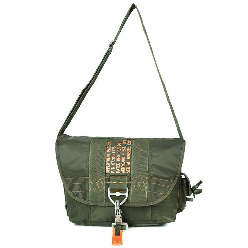 Parachute Style Messenger Shoulder Bag